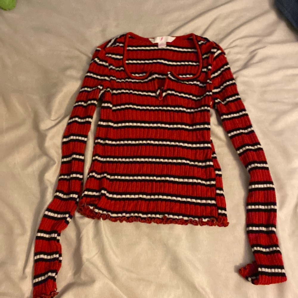Striped long sleeve t shirt